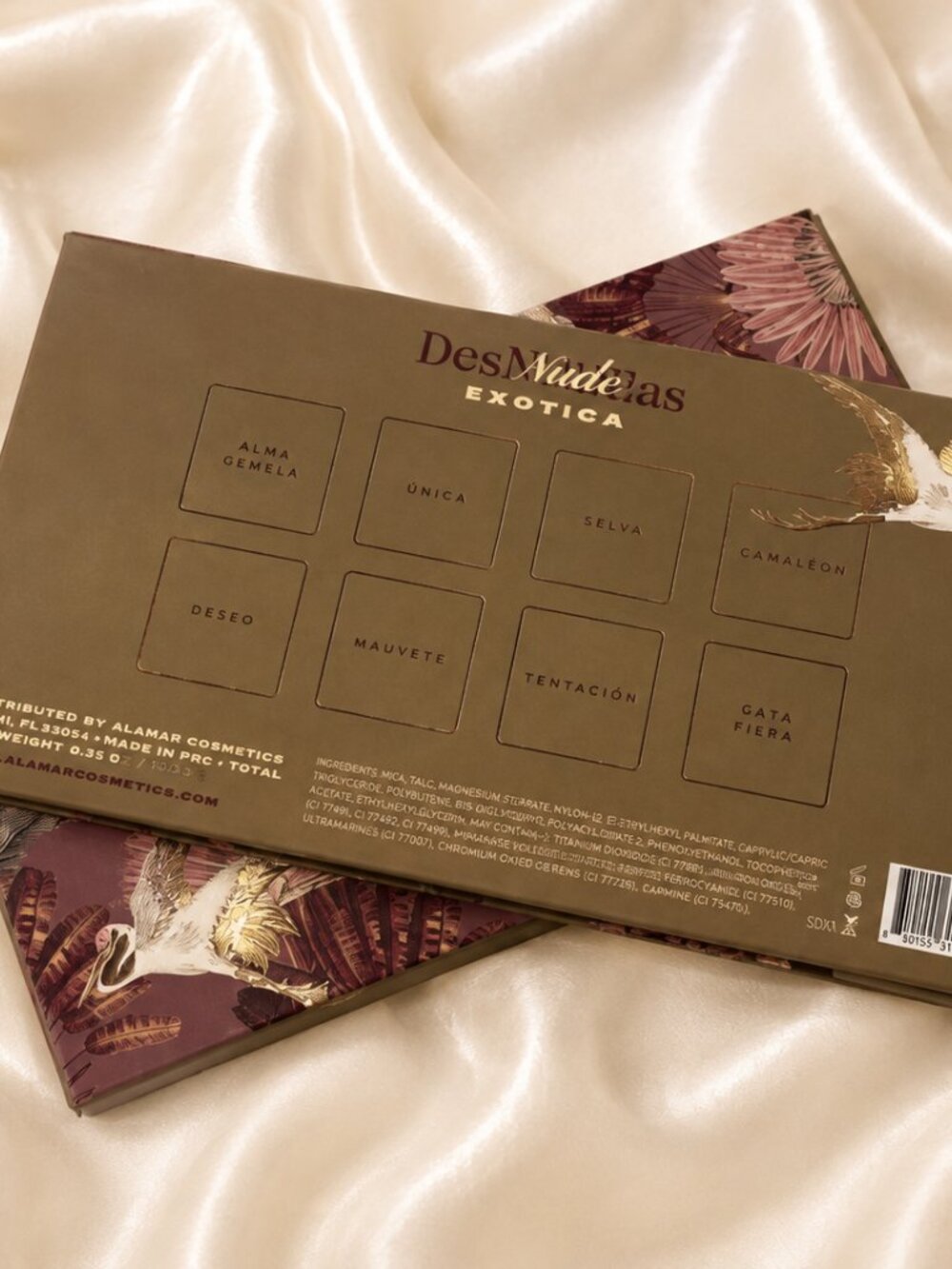 ALAMAR COSMETICS – DesNUDEas EXÓTICA PRESSED PIGMENT PALETTE - Picture 4 of 4